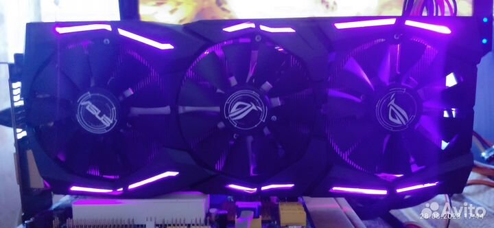 Видеокарта Asus Strix GTX 1070 8gb (DNS 2017)