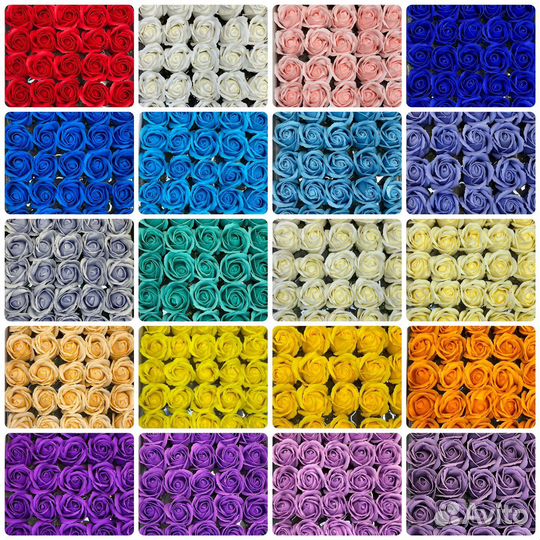 Мыльные розы оптом