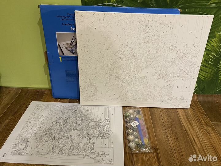 Картины по номерам новые