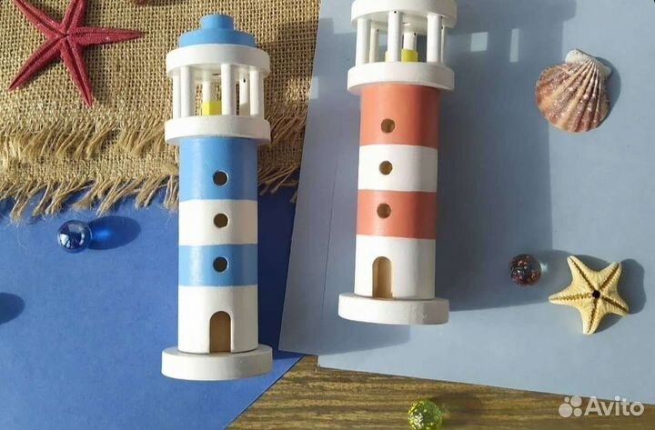 Маяк Декор Деревянный