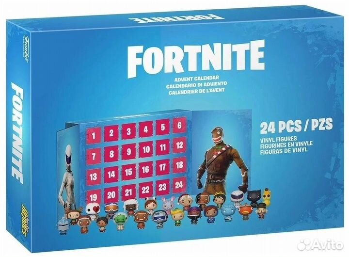 Подарочный набор Advent Calendar: Fortnite (24pc)