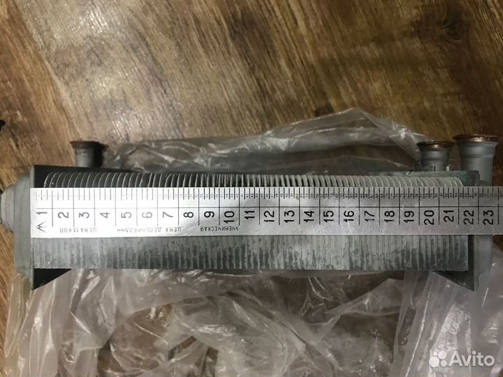 Теплообменник на котел-колонку