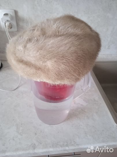 Норковая шапка женская