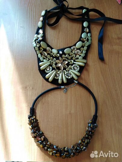 Украшения, колье, бусы