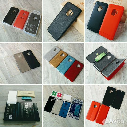 На samsung galaxy s9 g960f стекло пленка чехол