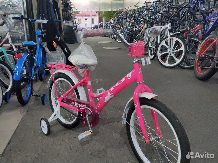Велосипед детский 18 дюймов для девочки