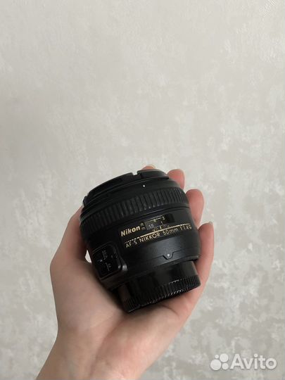 Объектив nikon nikkor 50mm f1.4 af-s