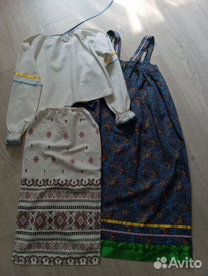 Русский народный костюм для девочек