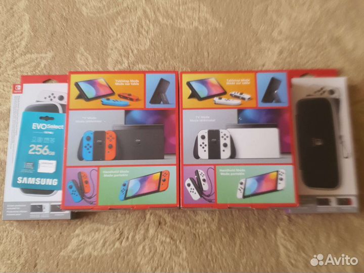 Nintendo switch oled новая белая