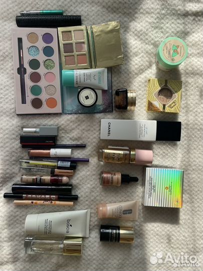 Набор косметики chanel, guerlain, mac