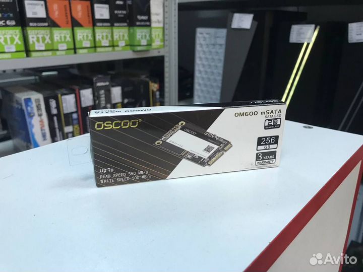 Накопитель msata Oscoo 256 Gb Новый