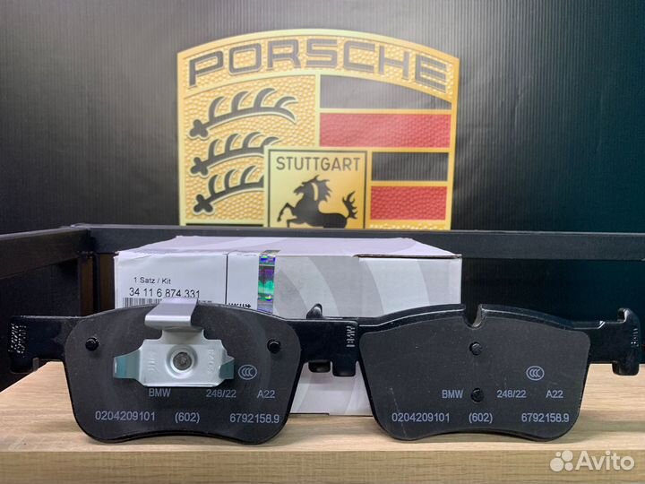 Передние колодки BMW 3 F30 F31 G20 F20 34116874331