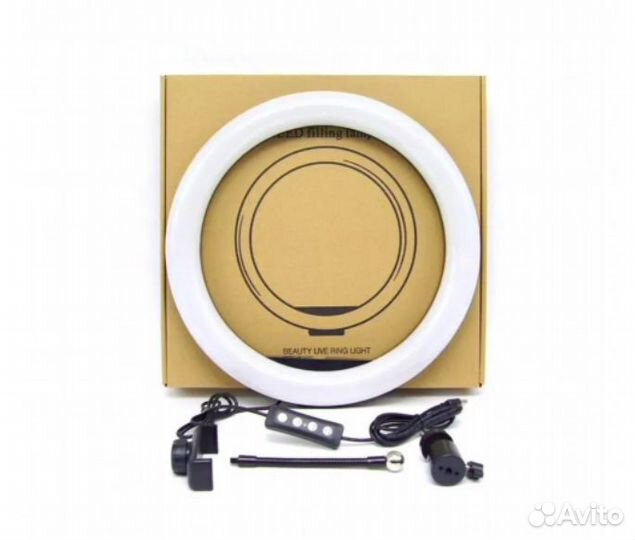 Кольцевая Led Лампа (селфи лампа) 33см Со Штативом