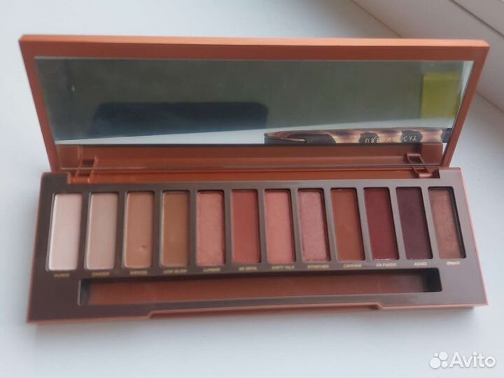 Urban decay палетки теней