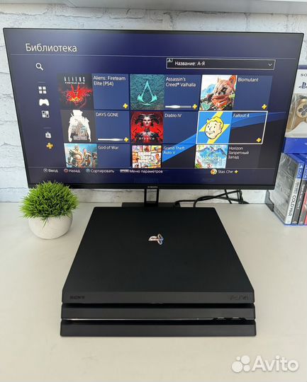 Sony PS4 pro 141 игра Diablo 4 ведьмак 3 sekiro
