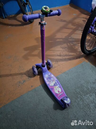 Самокат детский трехколесный