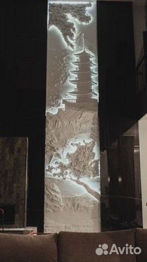 Барельеф / Панно Пагода