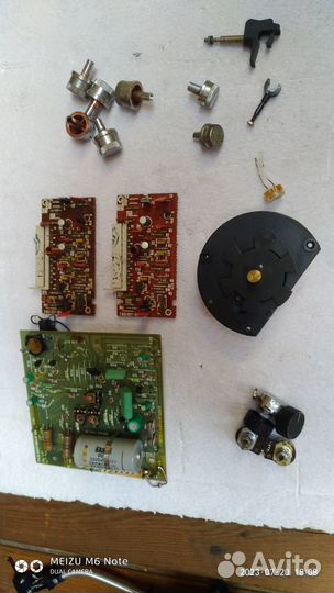 Вега 119. Мелодия 105 по запчастям.Тонарм