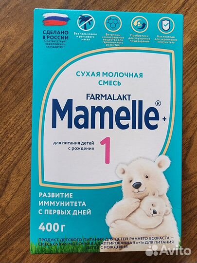 Детская смесь mamelle 1
