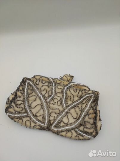 Сумочка текстиль бисер вышивка нач. XX в.Б1965 С