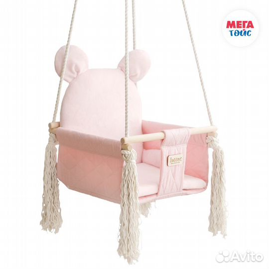 Качели подвесные Sweet Bear, малиновый зефир, 7060