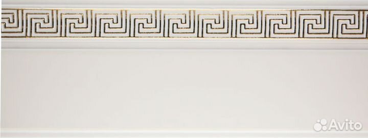 Карниз трехрядный пластик Клеве Галант Меандр 200