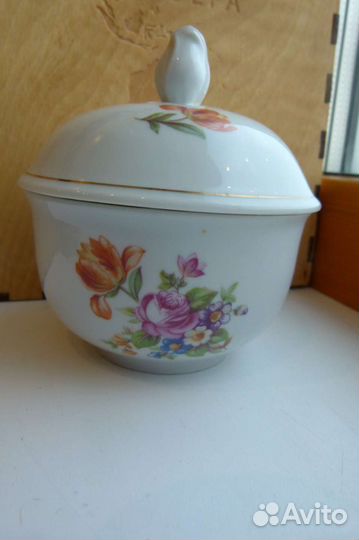 Набор для специй горчичница сахарница kahla мейсен