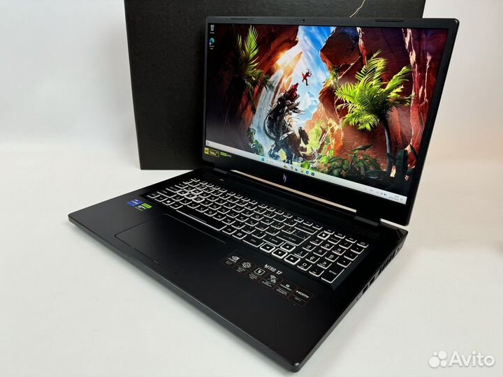 Игровой Acer 17.3 QHD 165Гц GSync I7-13700/RTX4060