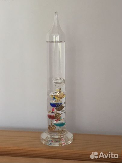 Жидкостный термометр Galileo Galilei Gold Edition