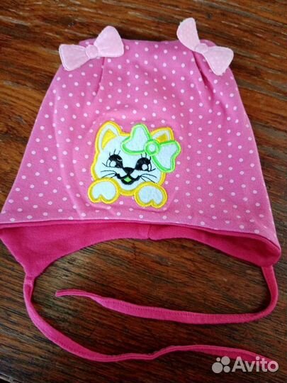 Шапка весна, б/у, р-р 48-50