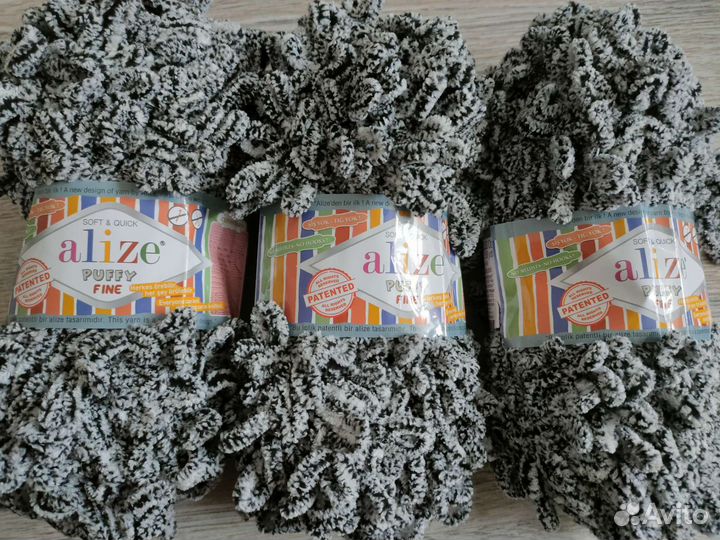 Пряжа Alize Puffy fine