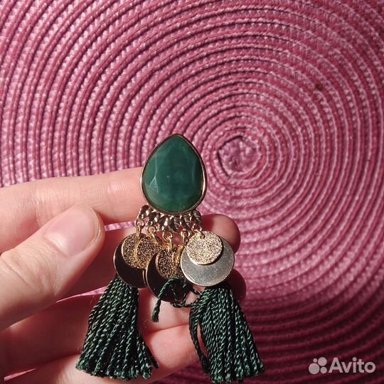 Серьги бижутерия