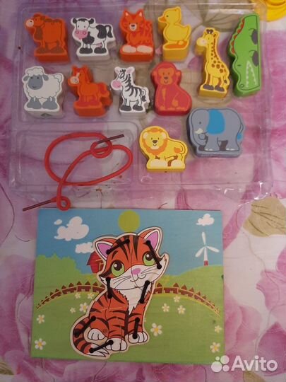 Игрушки - шнуровки