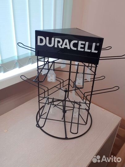 Стойка с крючками для подвеса настольная