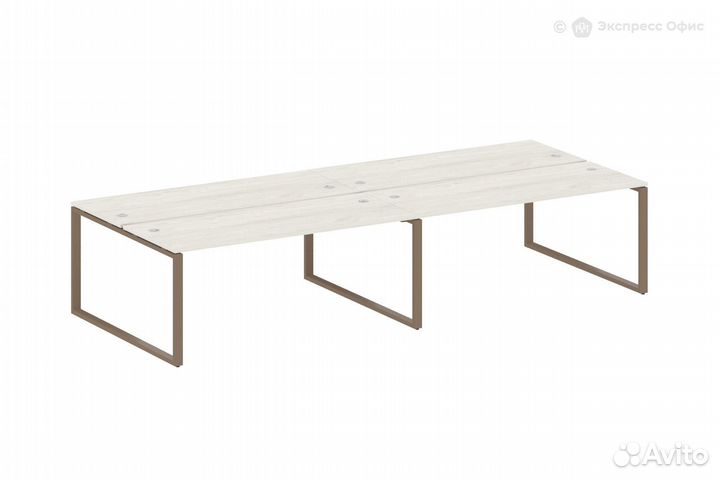 Стол-бенч двойной Metal system style бо.см-4.5