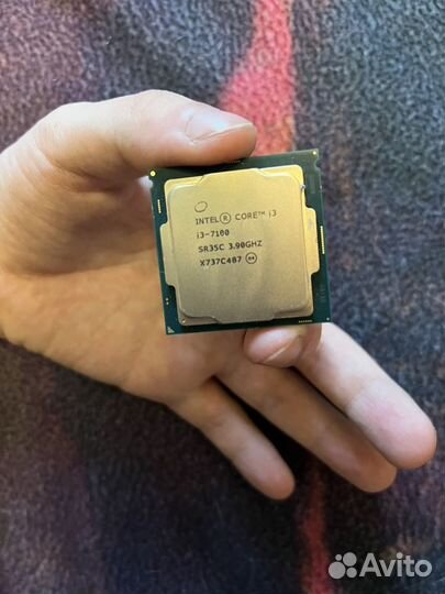 Процессор intel core i3 7100