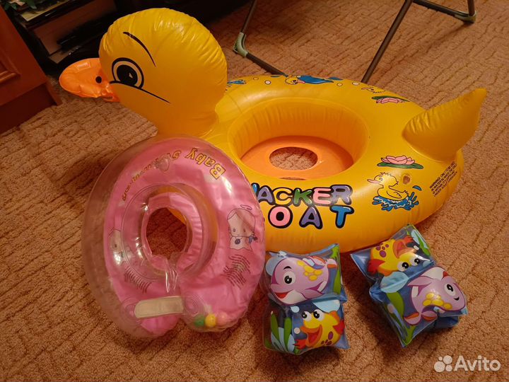 Уточка.Набор для плавания детский