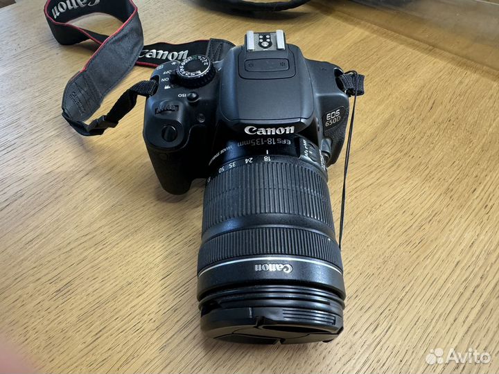 Фотоаппарат canon eos 650d объектив еf-S 18-135 mm