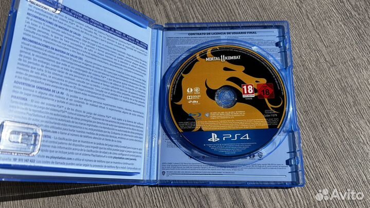 Mortal kombat 11 ps4 диск