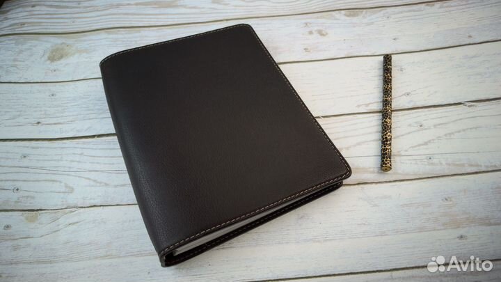 Кожаный блокнот ручной работы