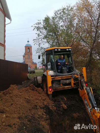 Септик Канализация Водопровод Земляные работы