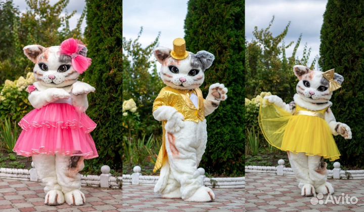 Поздравление от ростовой куклы