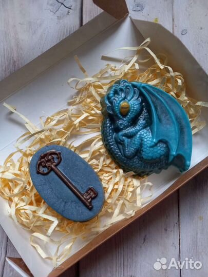 Дракон. Сувенирное мыло ручной работы