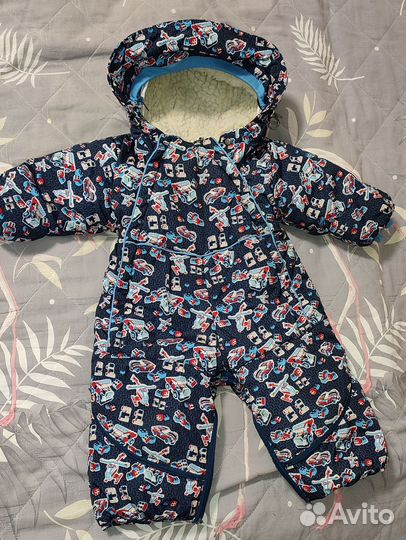 Комбинезон- трансформер со съёмным мехом внутри