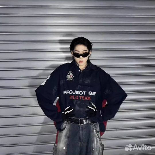 Лонгслив Grailz project x Polo Team