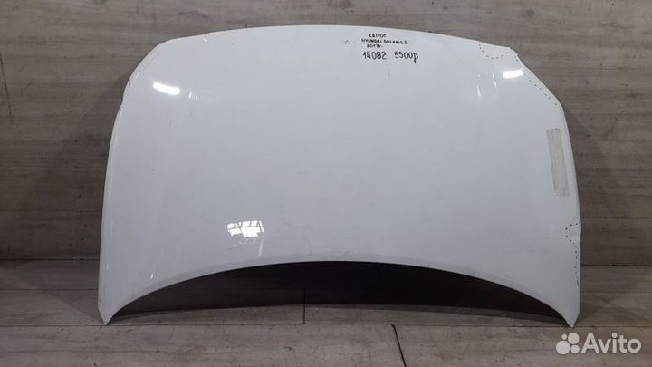 Капот Hyundai Solaris 2 С 2017 Года