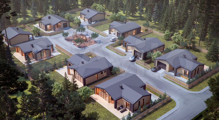 Дом 87 м² на участке 6 сот.