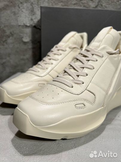 Кроссовки Rick Owens Geth Runner Milk