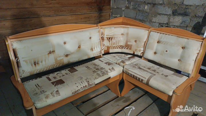 Кухонный мягкий уголок бу