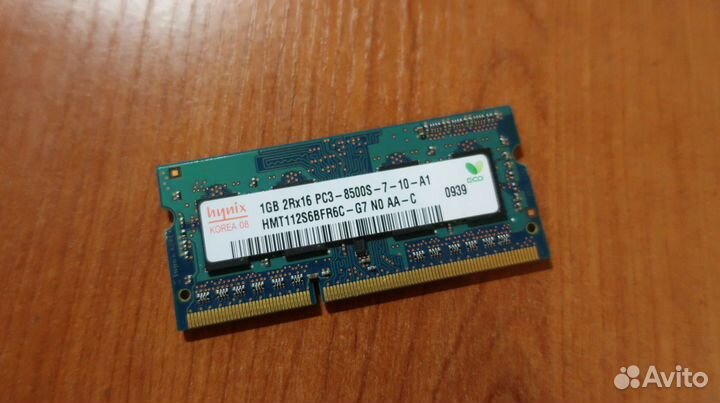 Оперативная память для ноутбуков Sodimm DDR3 5Gb